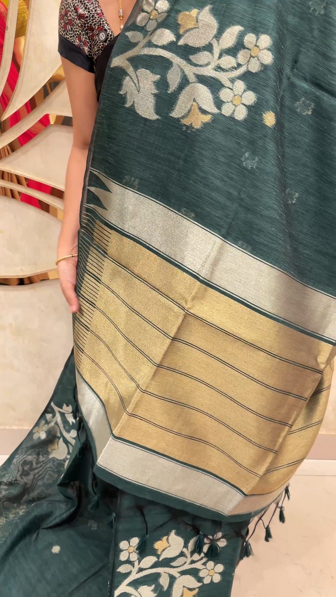 Linen Silk Saree Collections

Tag Price @ Rs.2000/-
Offer Price @ R...