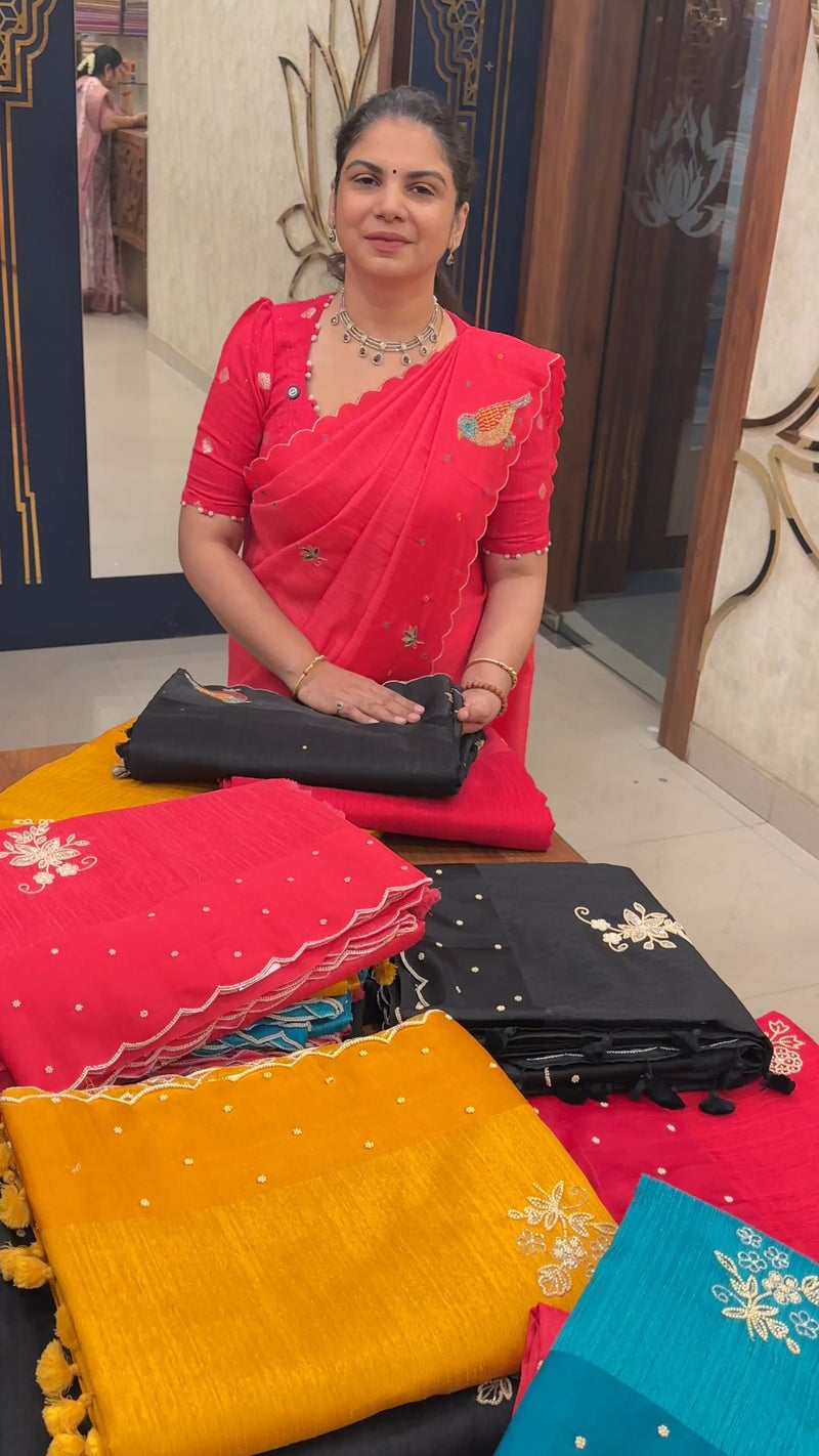 Matka Tusssar Saree Collections

Tag Price: ₹5250/–
Offer Price: ₹4...