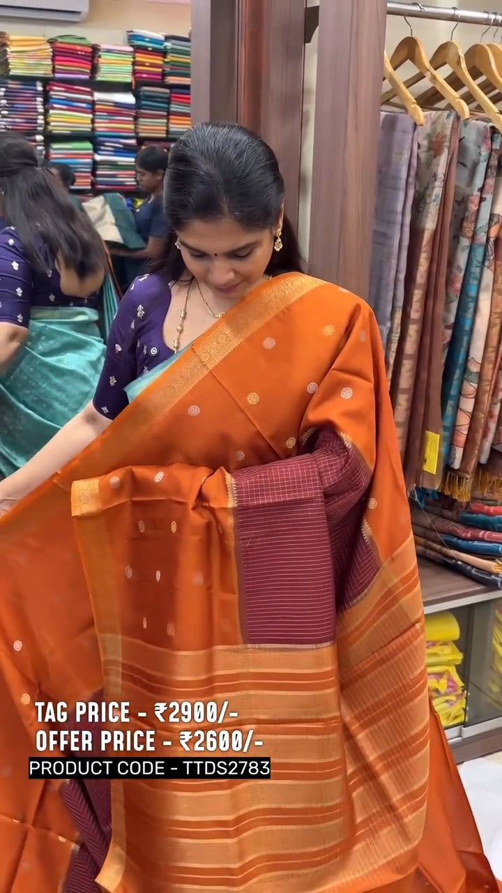 Semi Mysore Silk Saree 

Product Code - TTDS2783

Sale Price @ Rs. ...