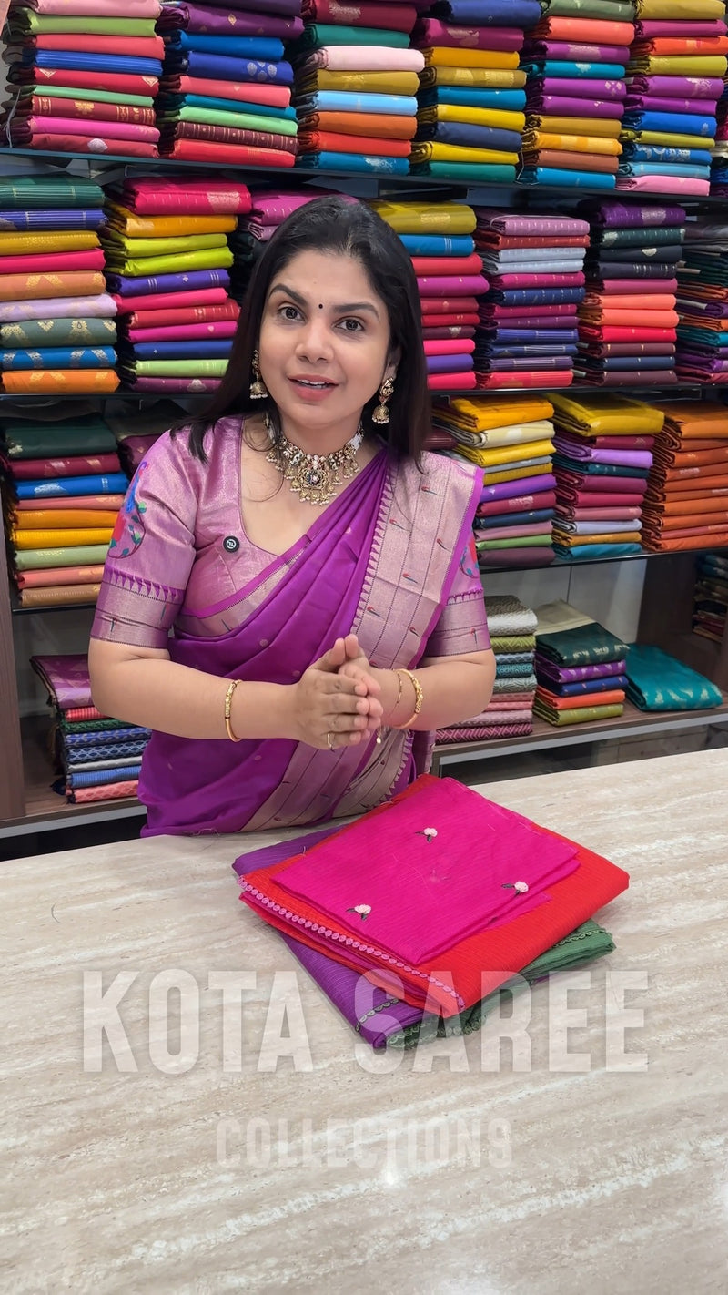 Kota Saree Collections

Tag Price @ Rs.1700/-
Offer Price @ Rs.1500...