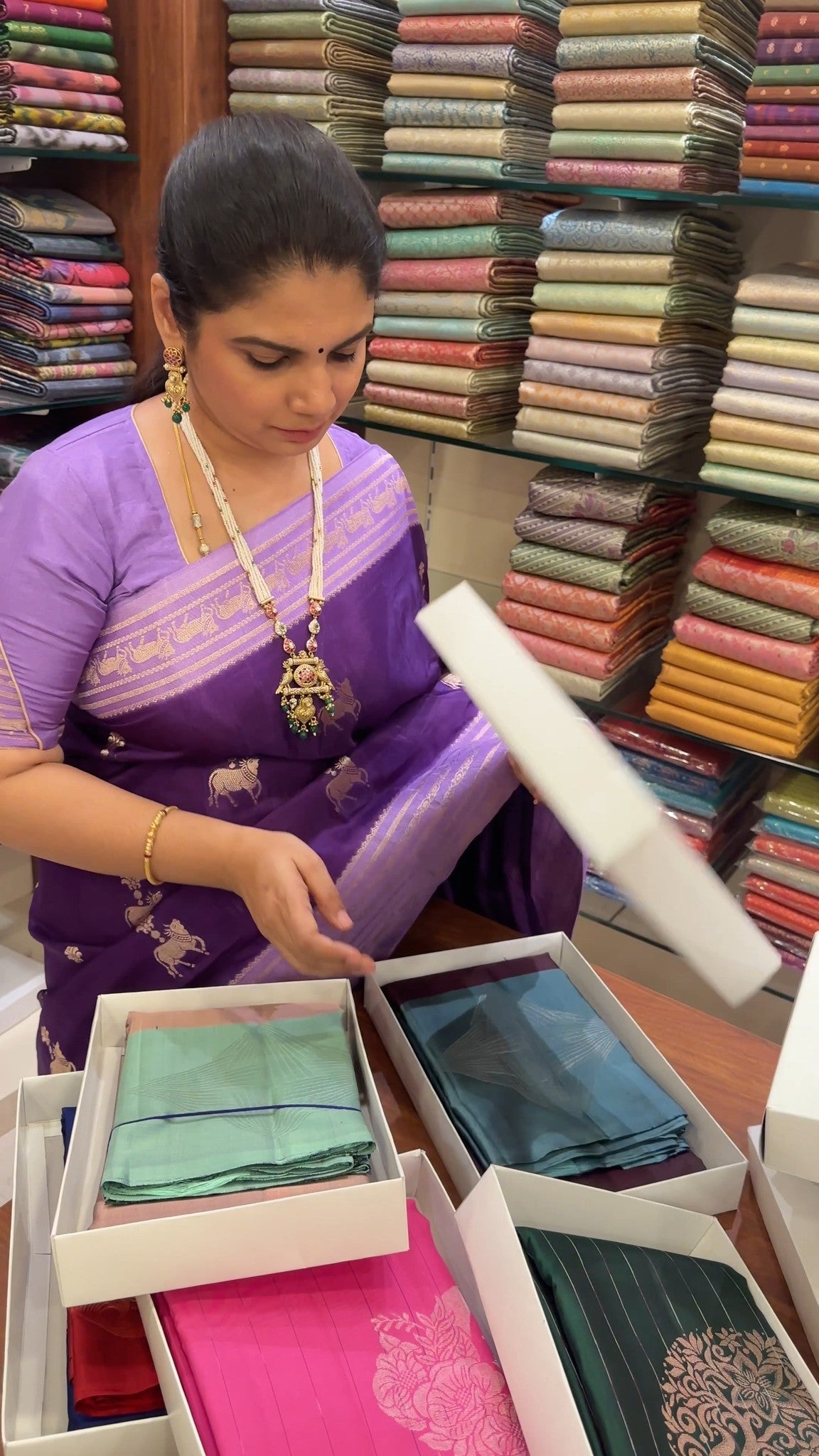 Pure Silk Saree Collection 

Pure silk sarees are a symbol of timel...