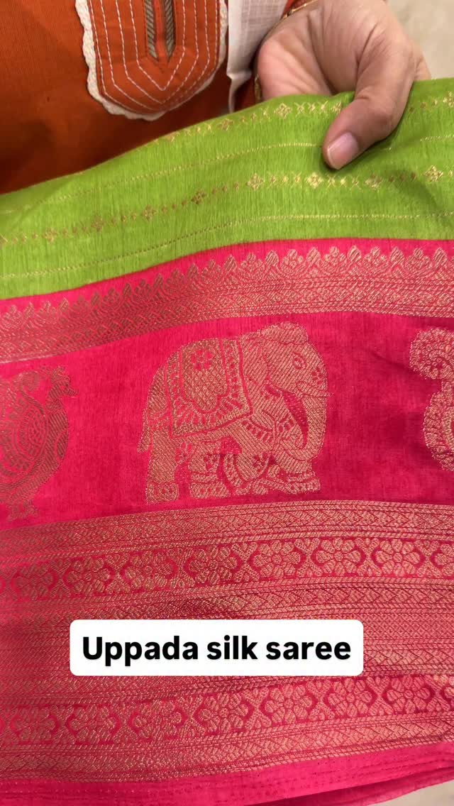 Uppada silk saree