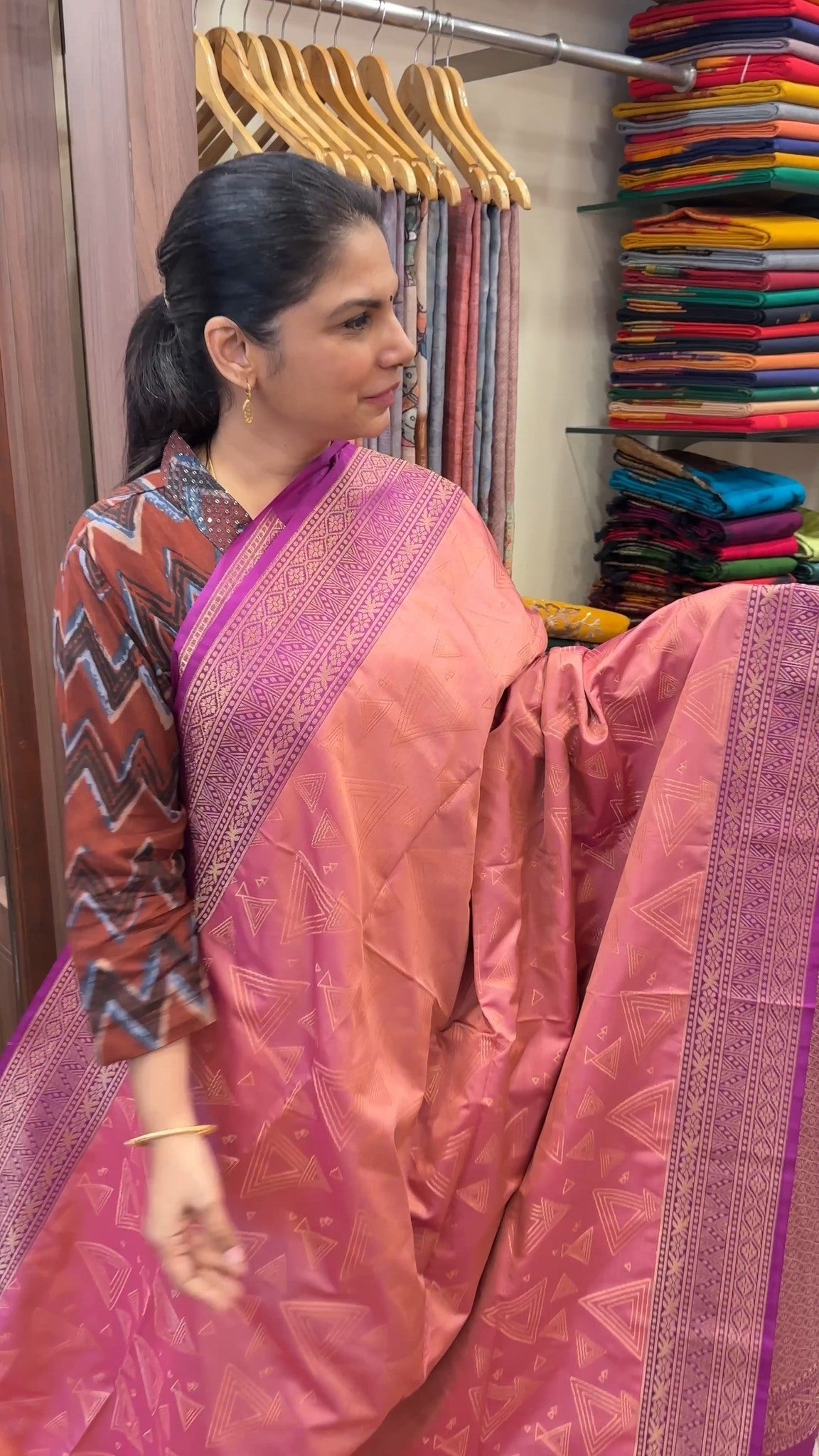 ✨ Semi Soft Silk Sarees ✨

Lightweight fabric with a beautiful silk...