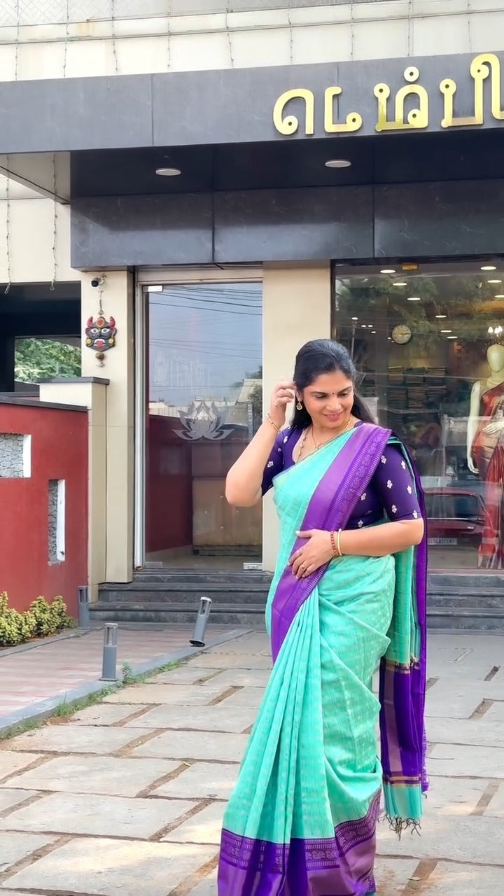 Chappa Silk Sarees

Silky sheen gives the saree an elegant look, pe...