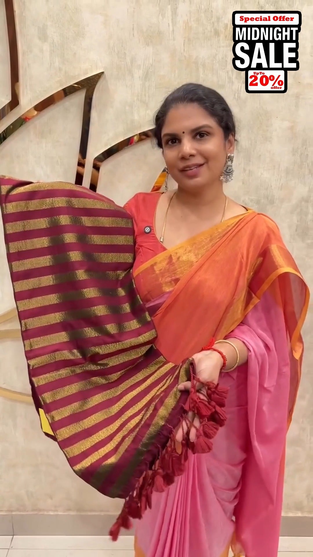 Midnight Sale 🌙✨

Special picks. Sweet prices.
Online-only saree s...