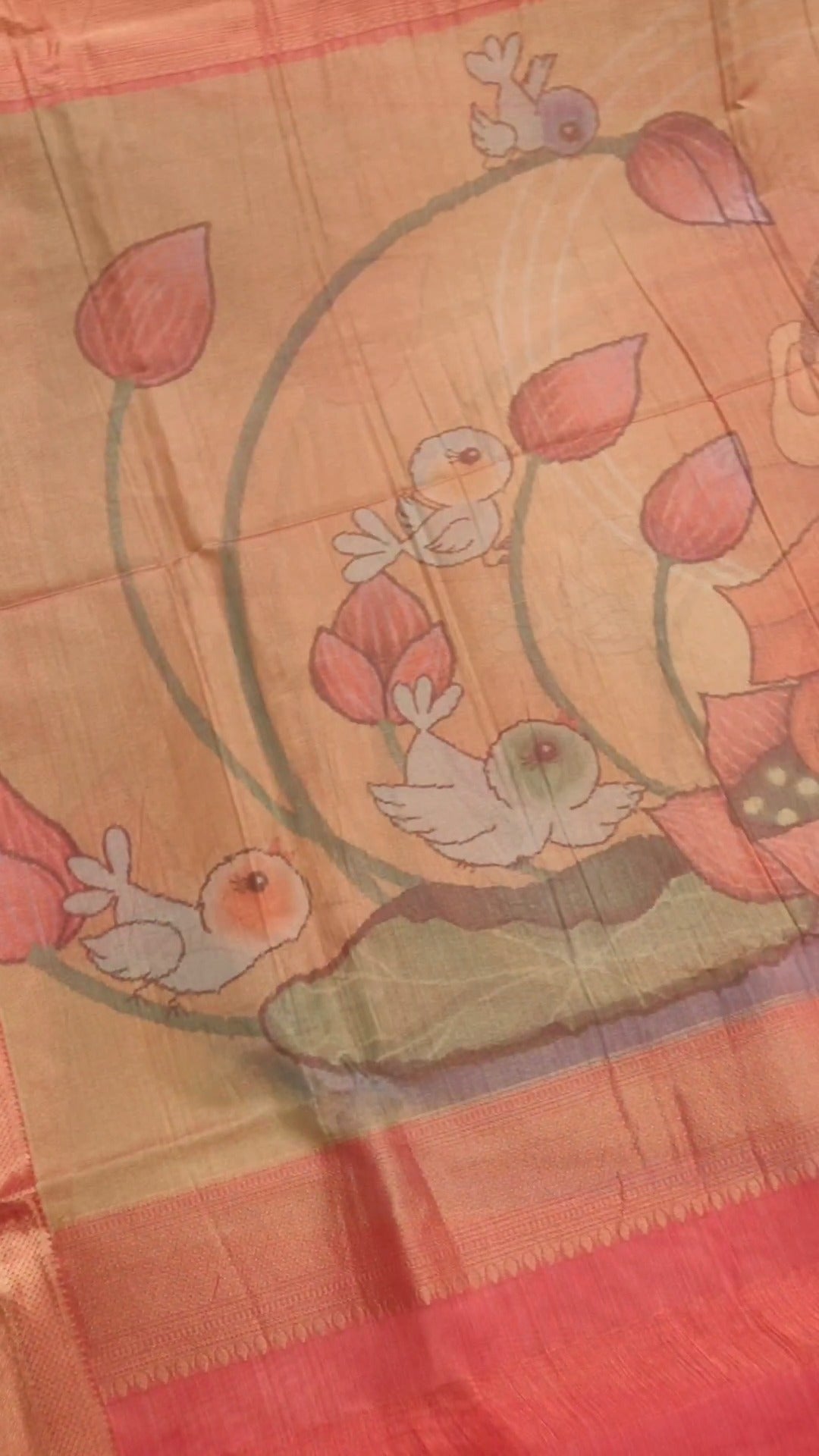 An elegant fusion saree that seamlessly blends modern style with tr...