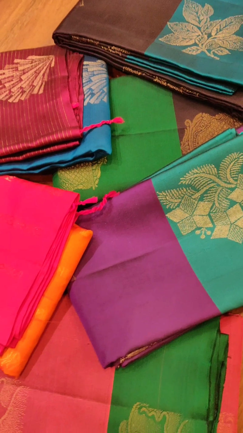 Tulasi Silk Saree Collections

A Tulasi Silk Saree is crafted from ...
