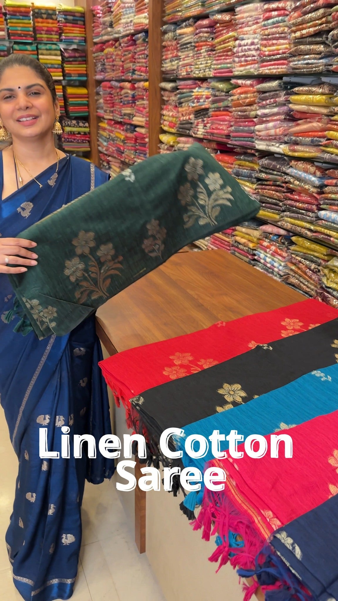 Linen  Silk Saree | TTDS2950

Crafted with breathable linen-Silk fa...