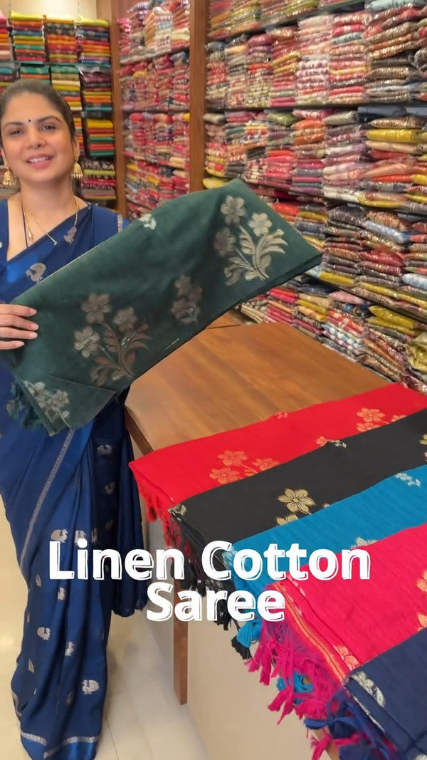 Linen  Silk Saree | TTDS2950

Crafted with breathable linen-Silk fa...