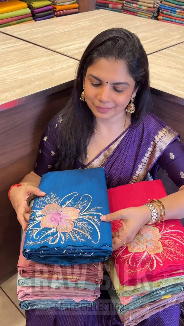 Raw silk saree collections #sareelove #sareeindia #sareefashion #saree