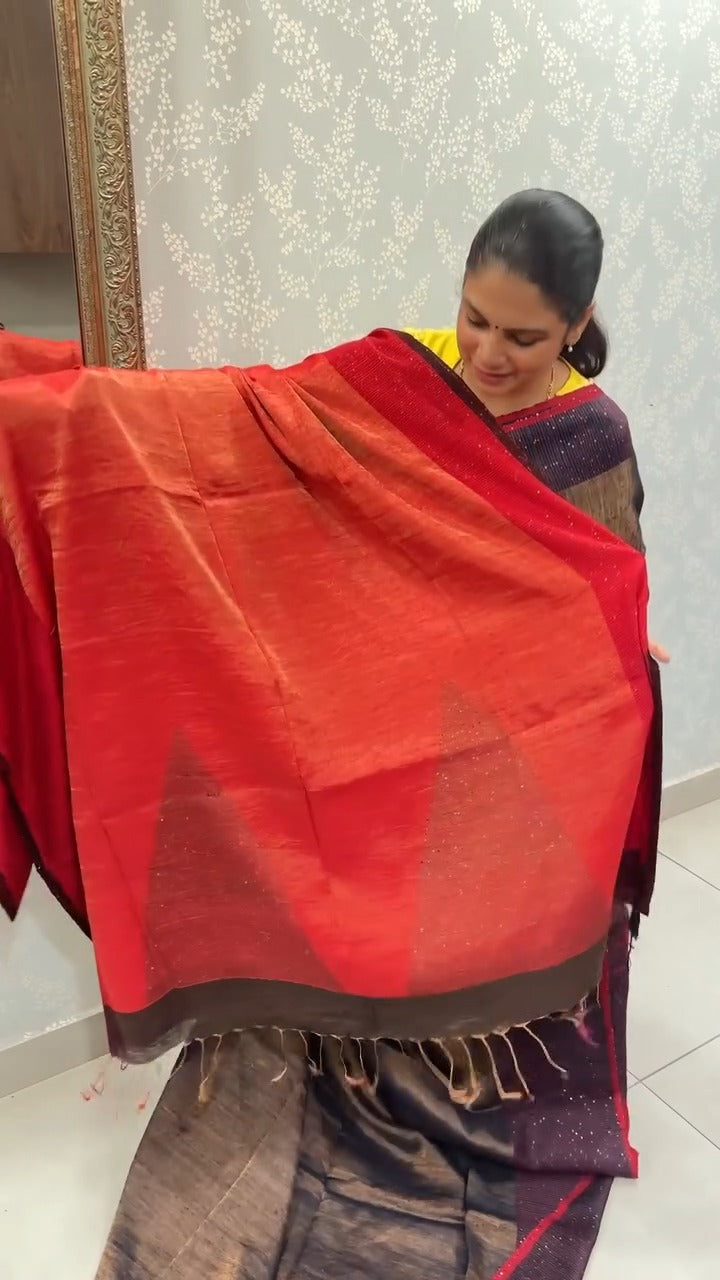 Pure Matka Silk Saree

Elegant and timeless, this pure Matka silk s...