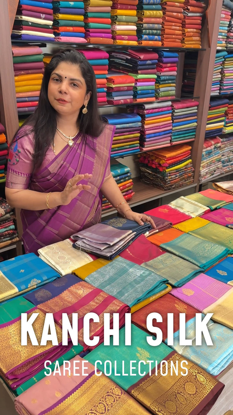 Kanchi Silk Saree Collections ✨

Beautiful, pure Kanchipuram silk s...