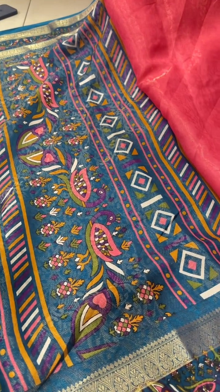 Banarasi Georgette Saree | TTDS2965

Lightweight and easy to carry ...