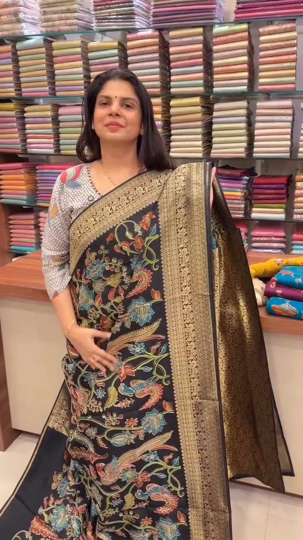 Pashmina Silk Saree ✨

Experience pure elegance with our Pashmina S...