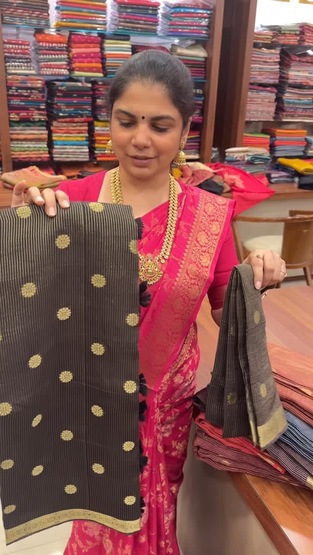 Khadi Silk Saree 

Elegant Khadi Silk Saree designed with beautiful...
