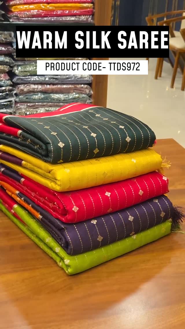 Warm Silk Saree

Product Code - TTDS2972 

#designersarees #designe...