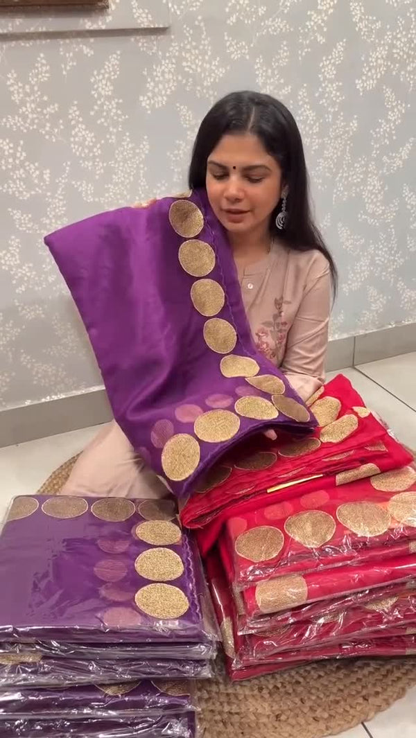 Glass Organza Saree | TTDS2955 

#saree #sareelove #sareefashion #s...