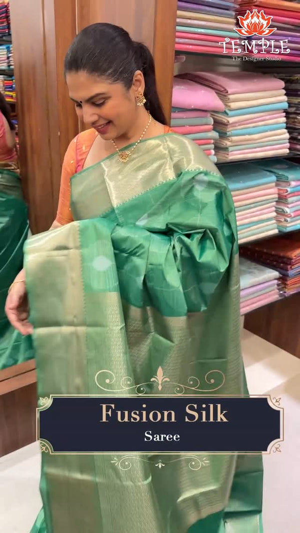Fusion Silk Saree - Contemporary Style

For More Queries Whatsapp @...