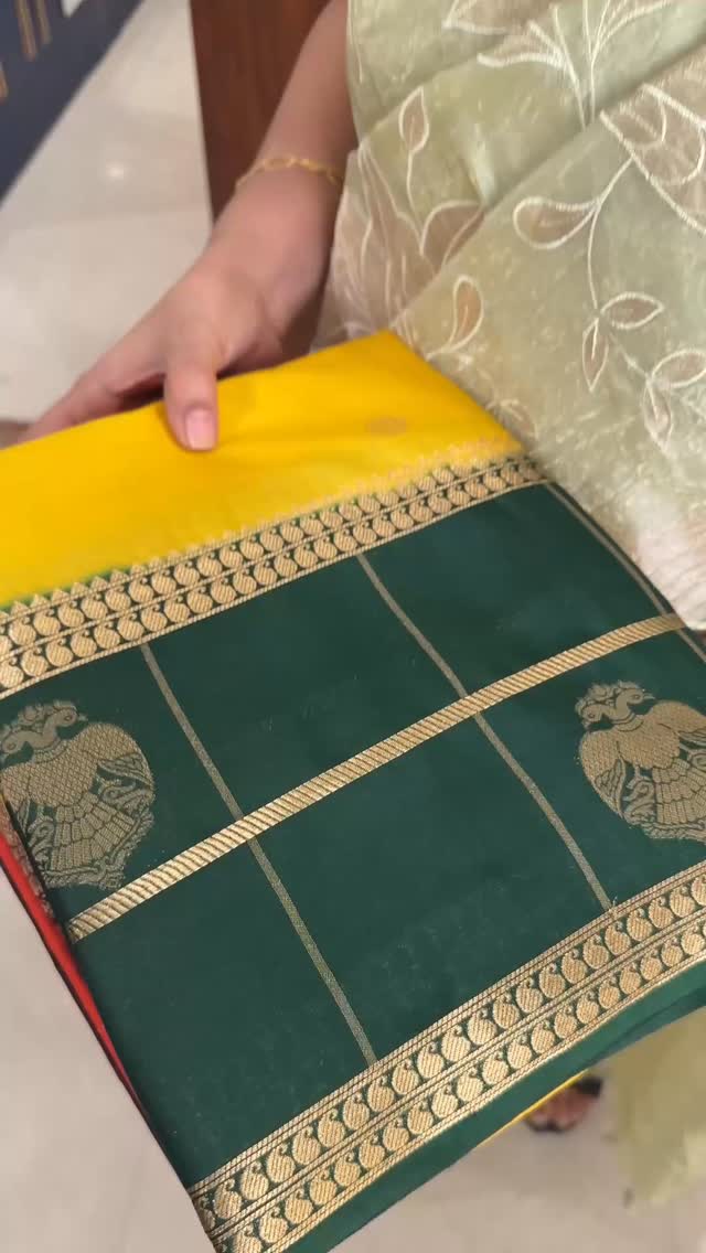 Semi Mysore Silk Saree | TTDS3027

#saree #sareelove #sareefashion ...
