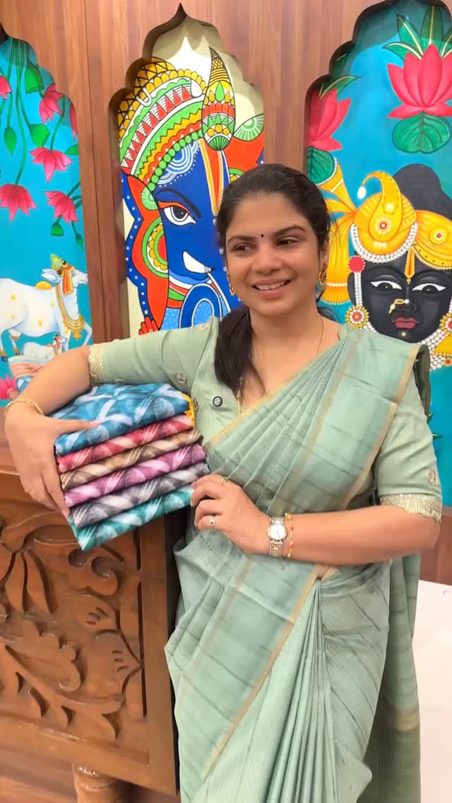 Chanderi Cotton Saree | TTDS2777 

#sareelove #pastelsaree #sareefa...