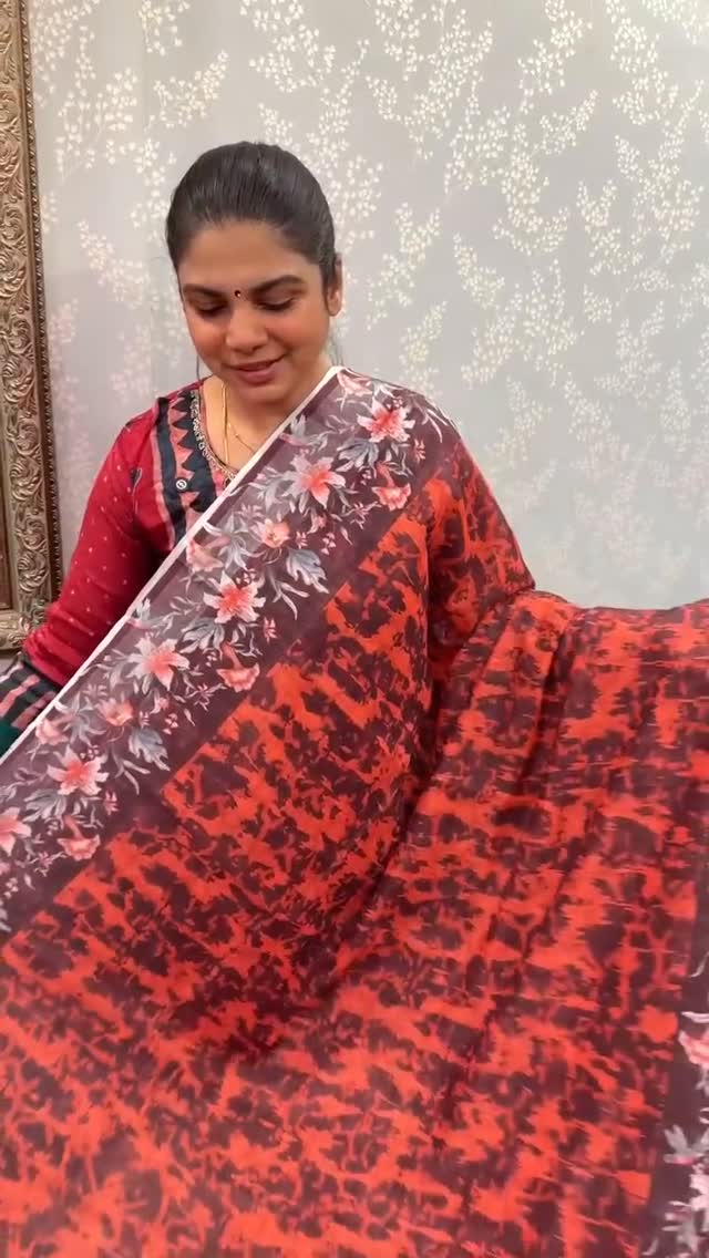Linen Cotton Saree | TTDS2949 

#saree #sareelove #sareefashion #sa...