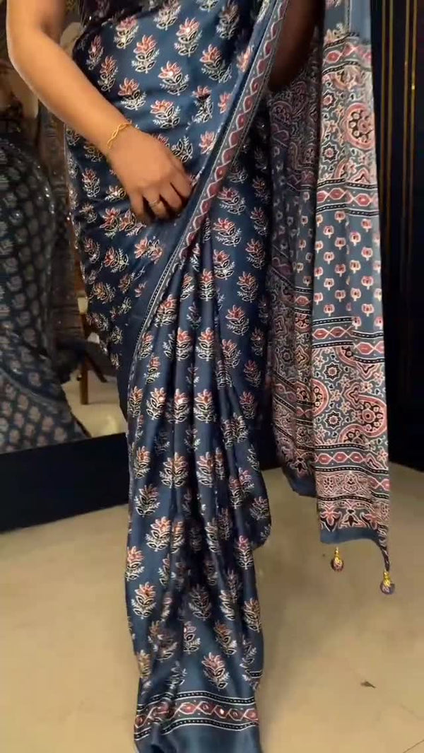 Thank you for the beautiful opening video 💕 

Ajrakh Printed Modal...