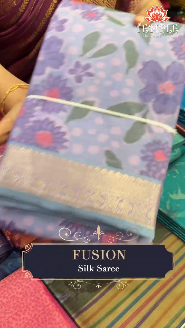 Fusion Silk Saree Collection 

#designersarees #designersaree #silk...