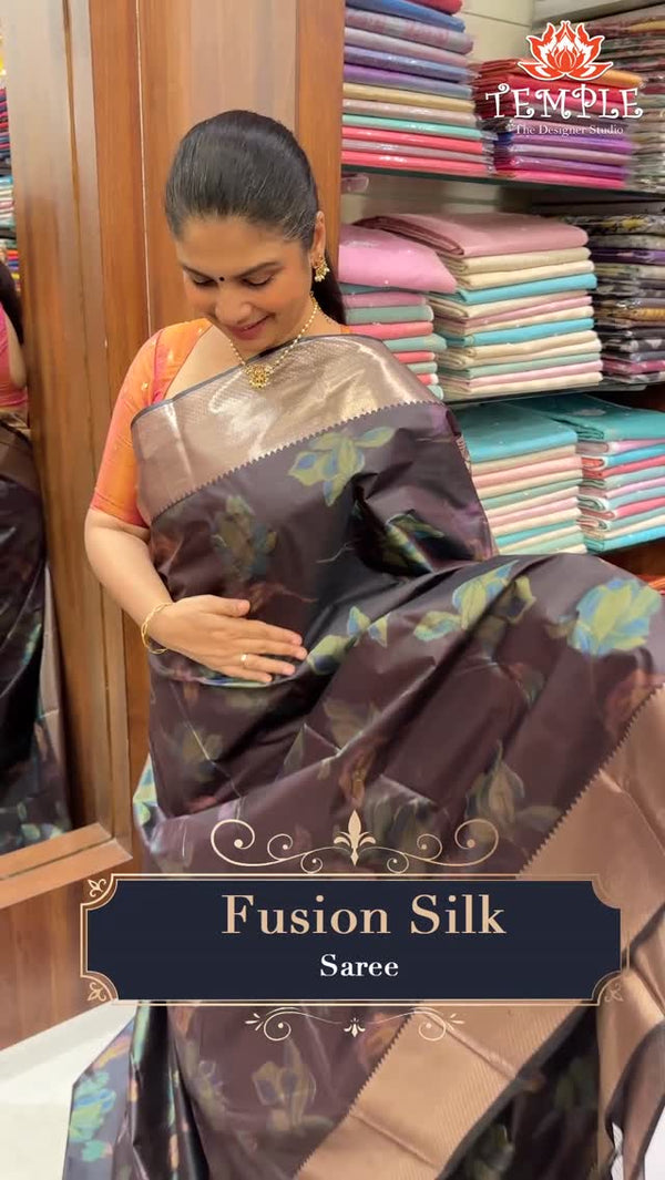 Fusion Silk Saree - Contemporary Style

For More Queries Whatsapp @...