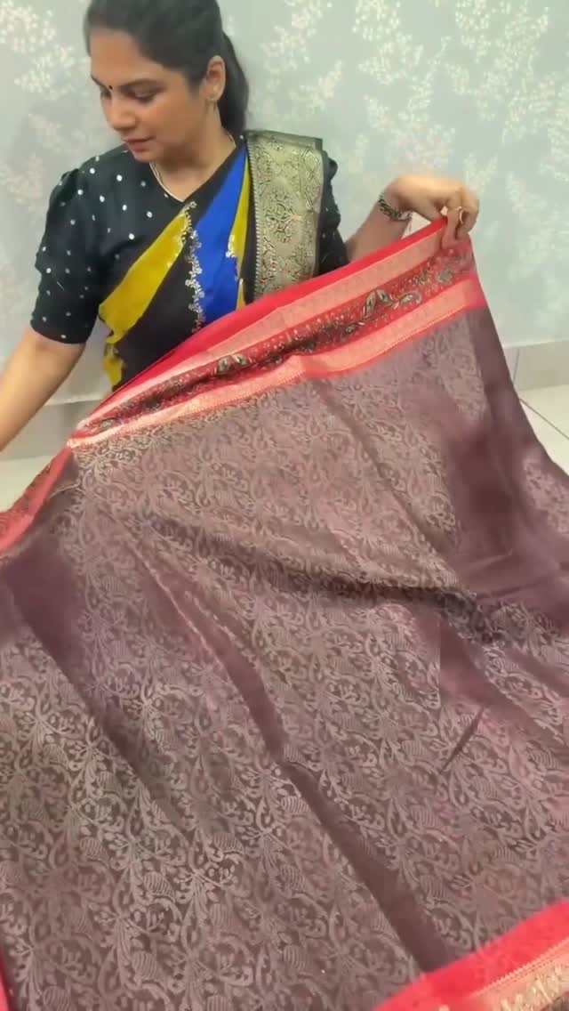 Your support means everything ✨ 

Banarasi Georgette Saree | TTDS29...