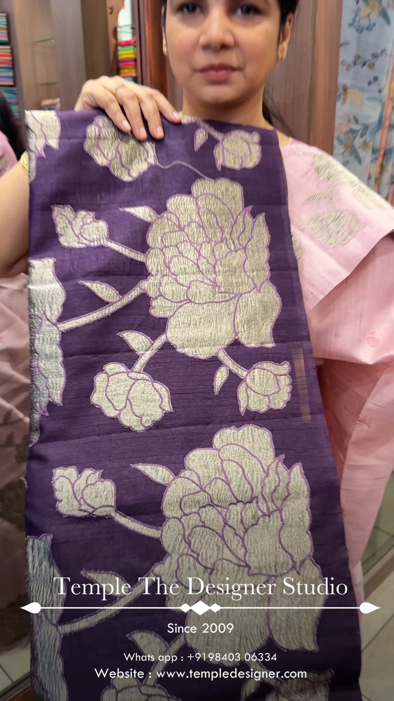 Come join us on @needlenthread_store 🤍

Saree Name - Tussar Silk S...