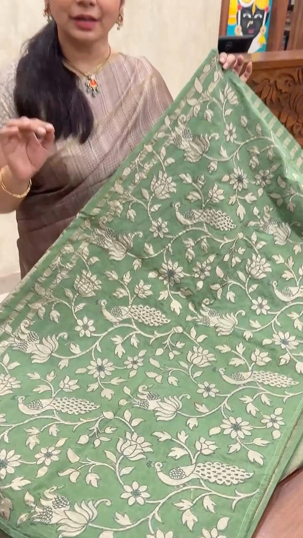 Fabric - Tissue Saree

Blouse - Running Blouse

Length - 5mtrs to 5...