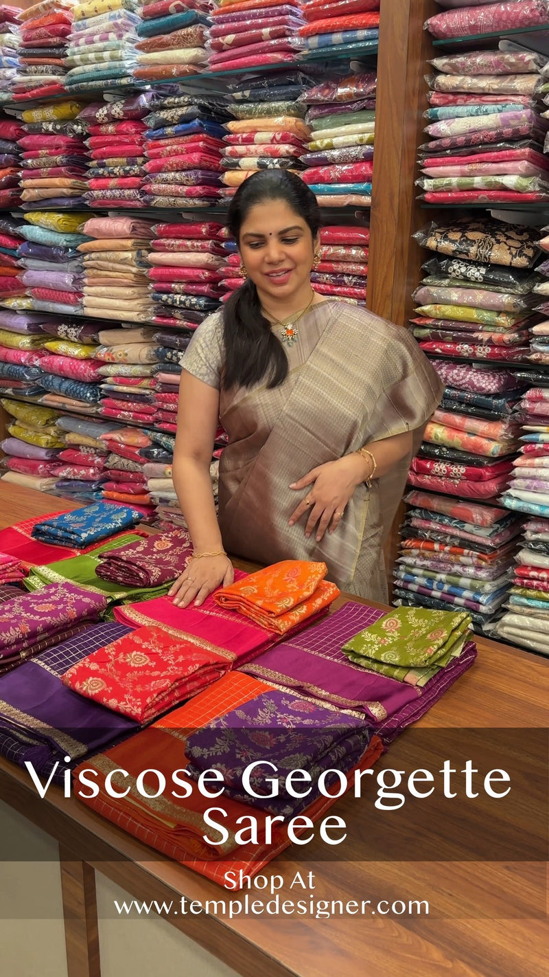 Saree Code - TTDS3088

Saree Name - Viscose Georgette Saree

Blouse...