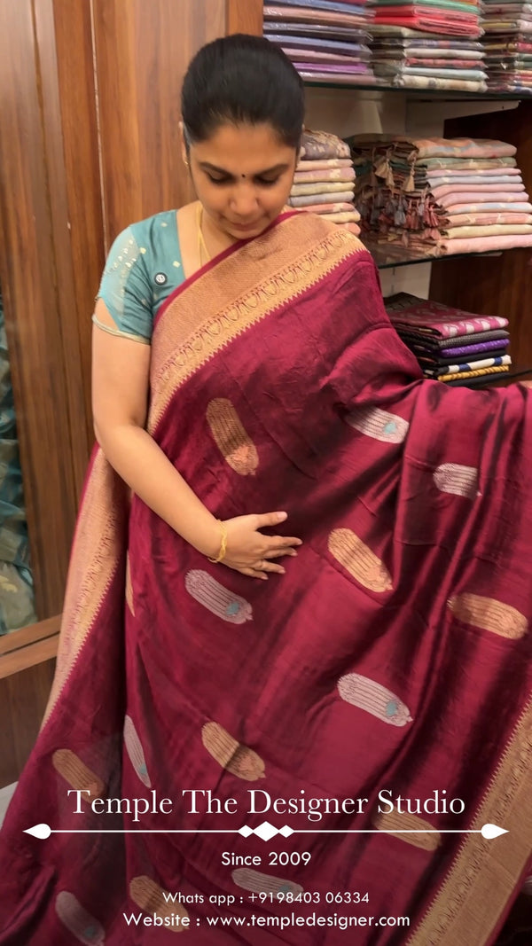 Keep supporting us on @needlenthread_store 🌷

Saree Name - Jute Ba...
