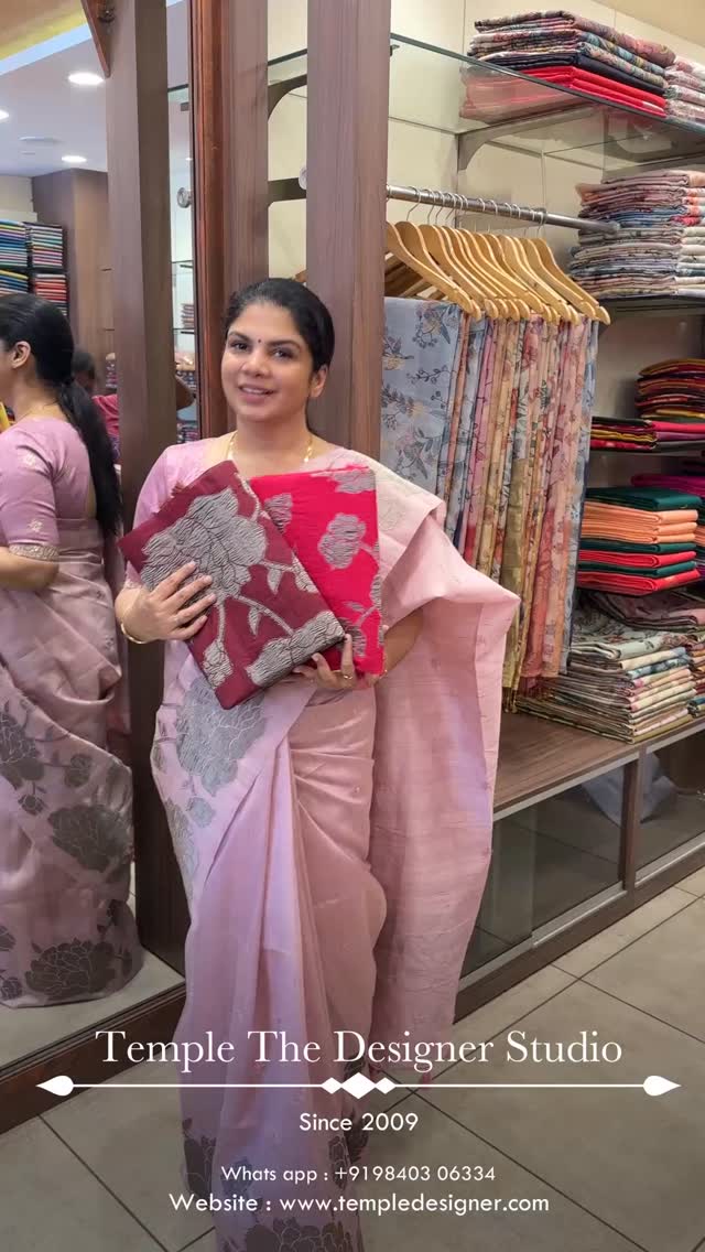 Keep supporting us on @needlenthread_store 🌷

Saree Name - Tussar ...