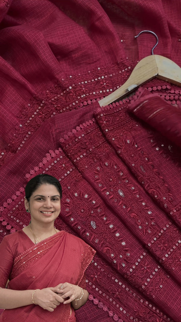 Follow @needlenthread_store 
Let’s stay connected there too!

Saree...
