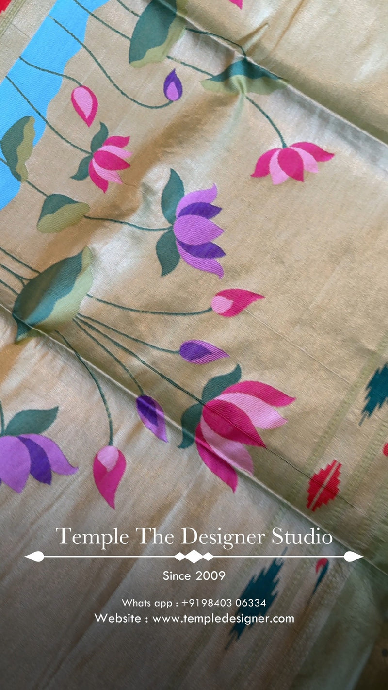 Saree Code - | TTDS2872

Saree Name - Chanderi Silk Cotton Saree wi...