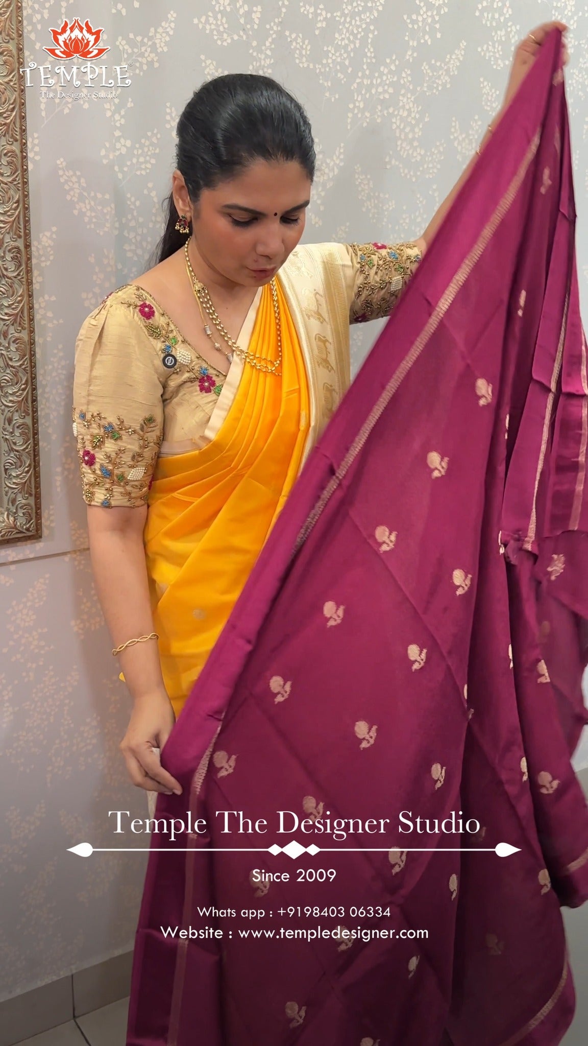 Saree Code - TTDS2225

Saree Name - Linen Viscose Saree

Blouse - R...