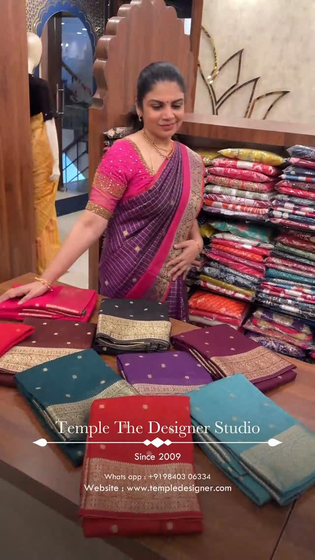 Saree Code - TTDS3237

Saree Name - Assam Silk Saree

Blouse - Cont...