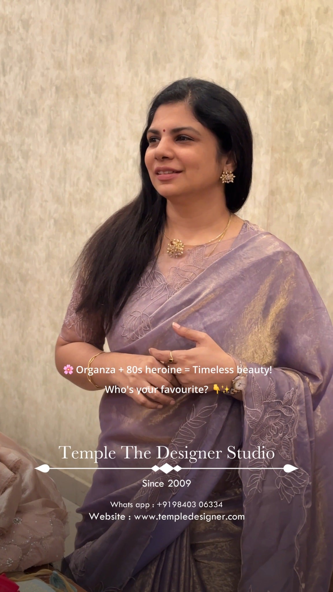 Saree Code - TTDS3202

Saree Name - Organza Saree

Blouse - Running...