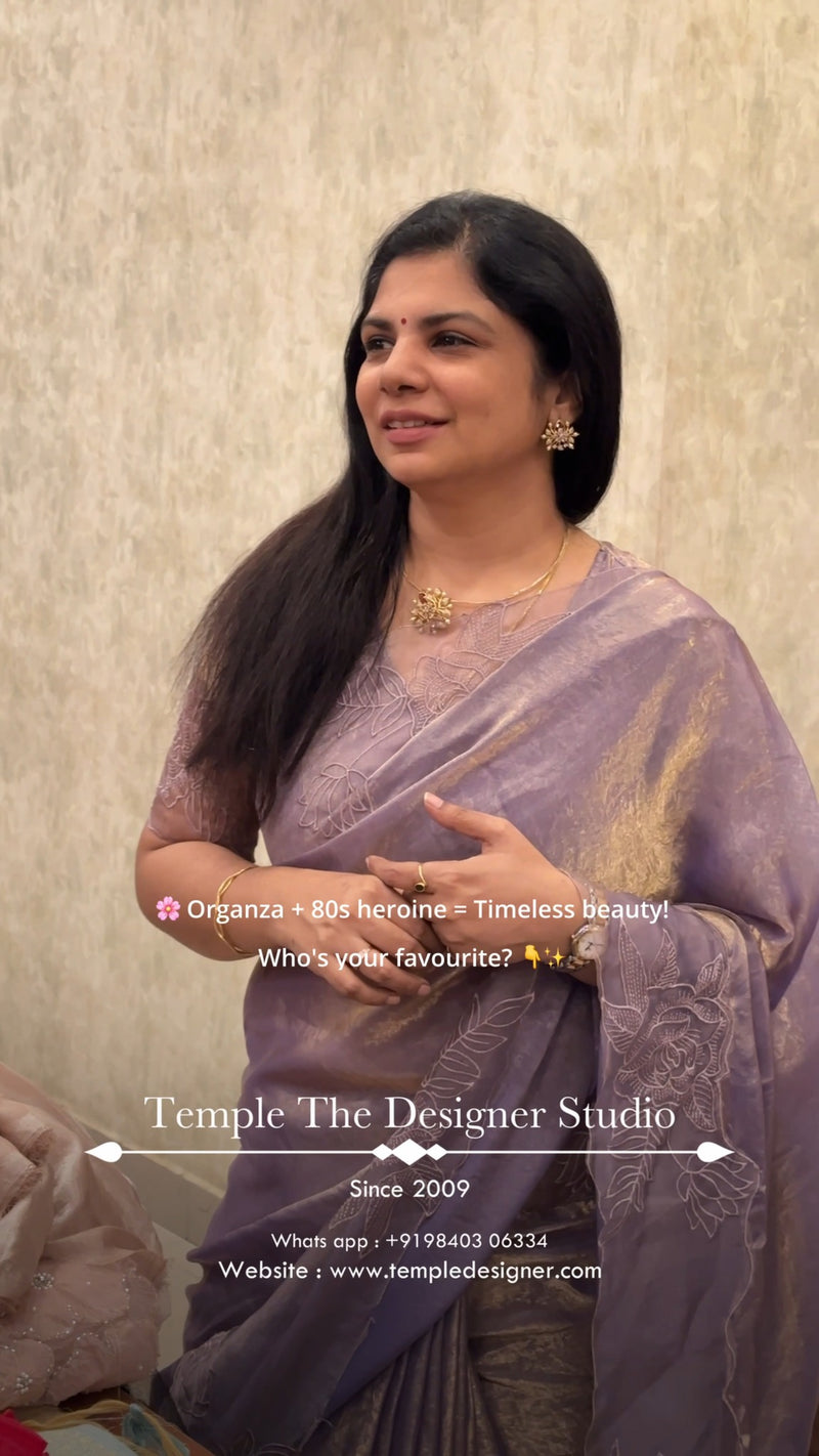 Saree Code - TTDS3202

Saree Name - Organza Saree

Blouse - Running...