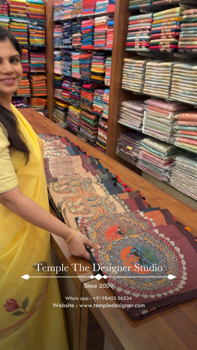 Saree Name - Chanderi Silk Saree

Blouse - Self Colour Blouse

Leng...