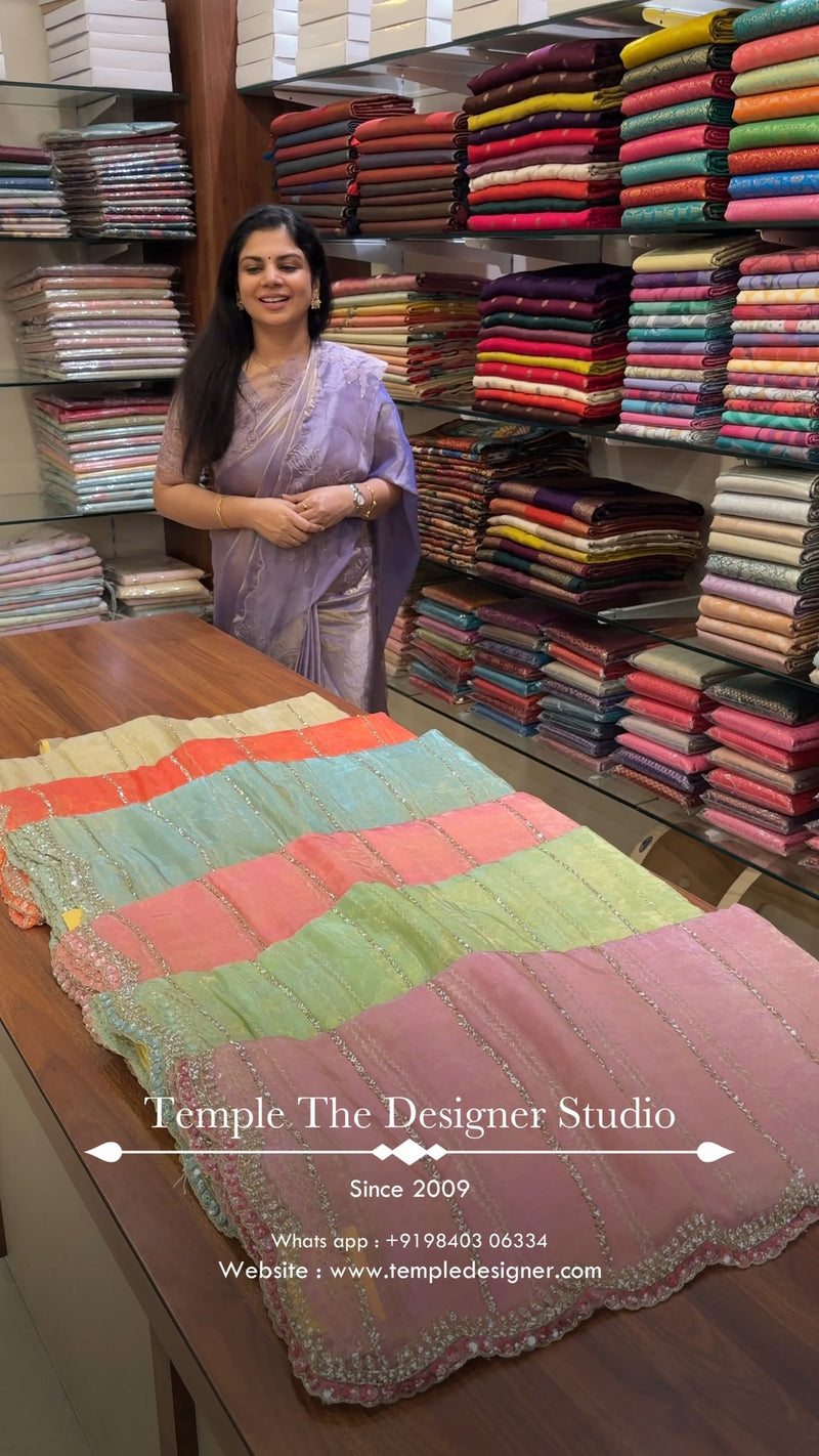 Saree Name - Designer Saree

Blouse - Self Colour Blouse

Length - ...