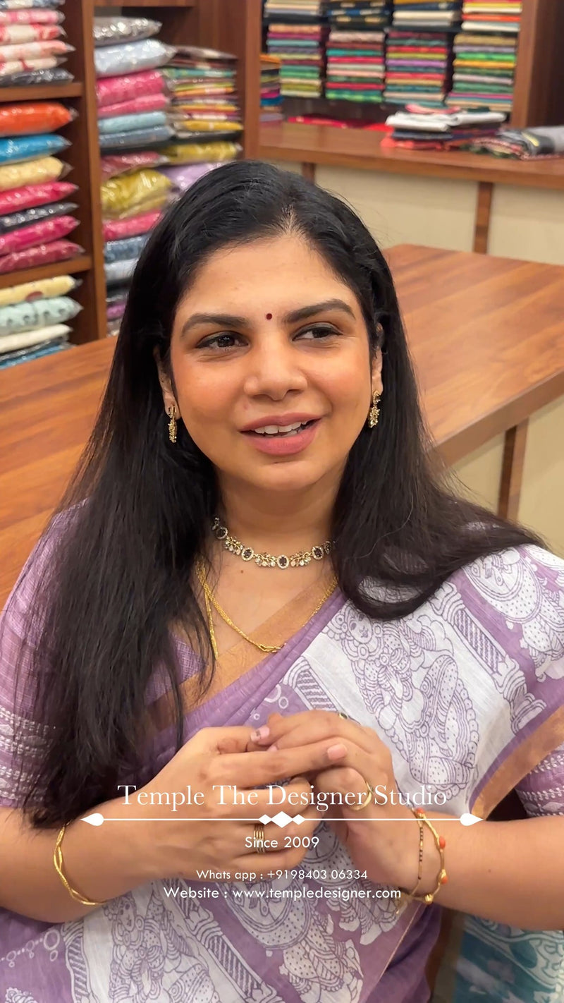 Saree Code - TTDS3276

Saree Name - Linen Cotton Saree

Blouse - Co...