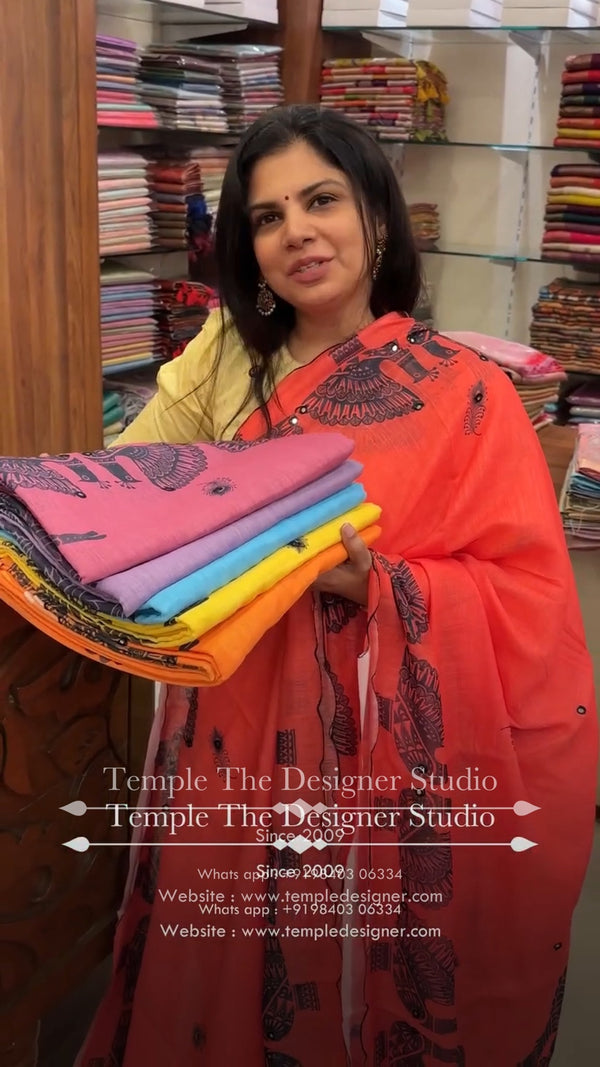 Saree Code - TTDS3243

Saree Name - Linen Cotton Saree

Blouse - Se...