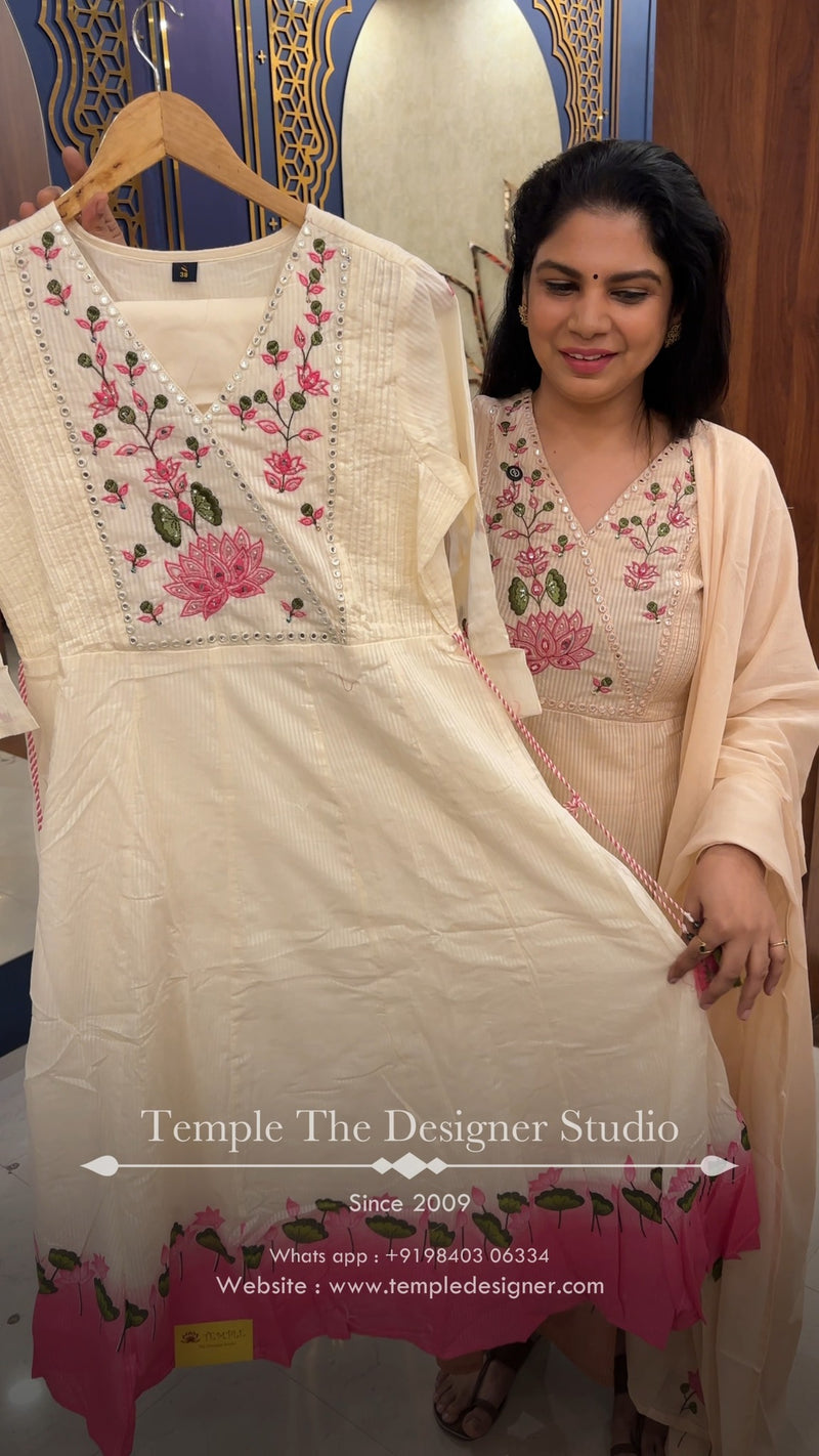 Product Name - Mul Cotton Salwar Set

Available Sizes - M to 3XL

W...