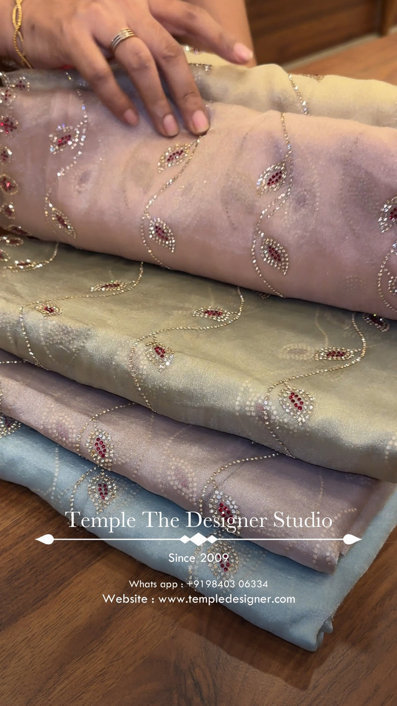Saree Name - Designer Saree

Blouse - Self Colour Blouse

Length - ...