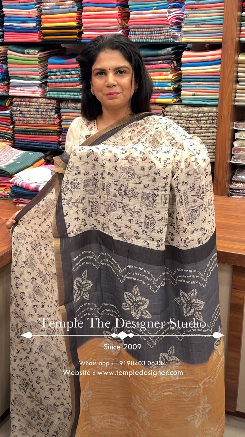 Saree Code - TTDS3264, TTDS3265, TTDS3266

Saree Name - Linen Cotto...