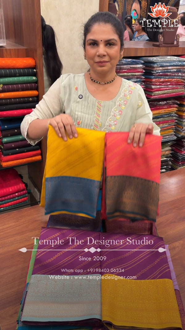 Product Codes - TTDS3283

Saree Name - Semi Silk Saree

Blouse - Se...