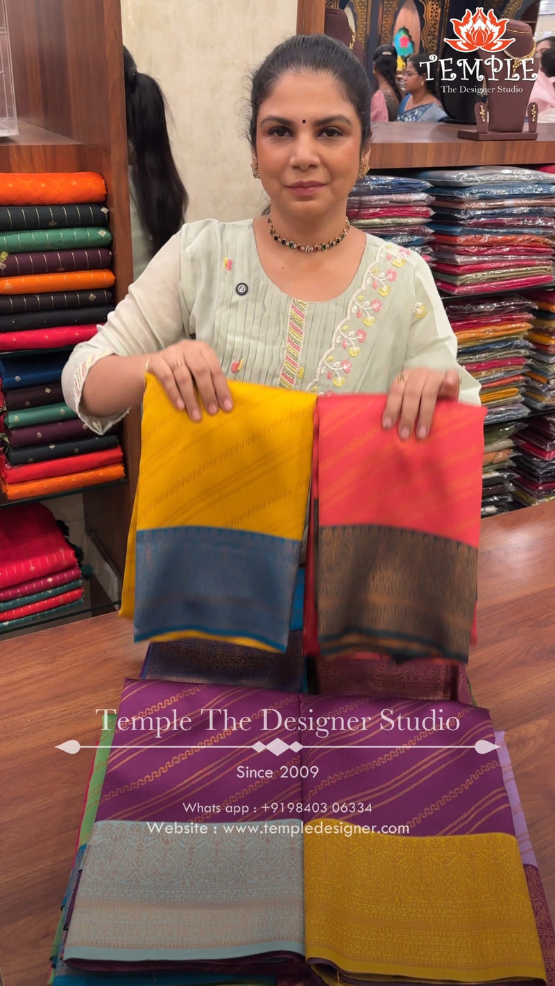 Product Codes - TTDS3283

Saree Name - Semi Silk Saree

Blouse - Se...