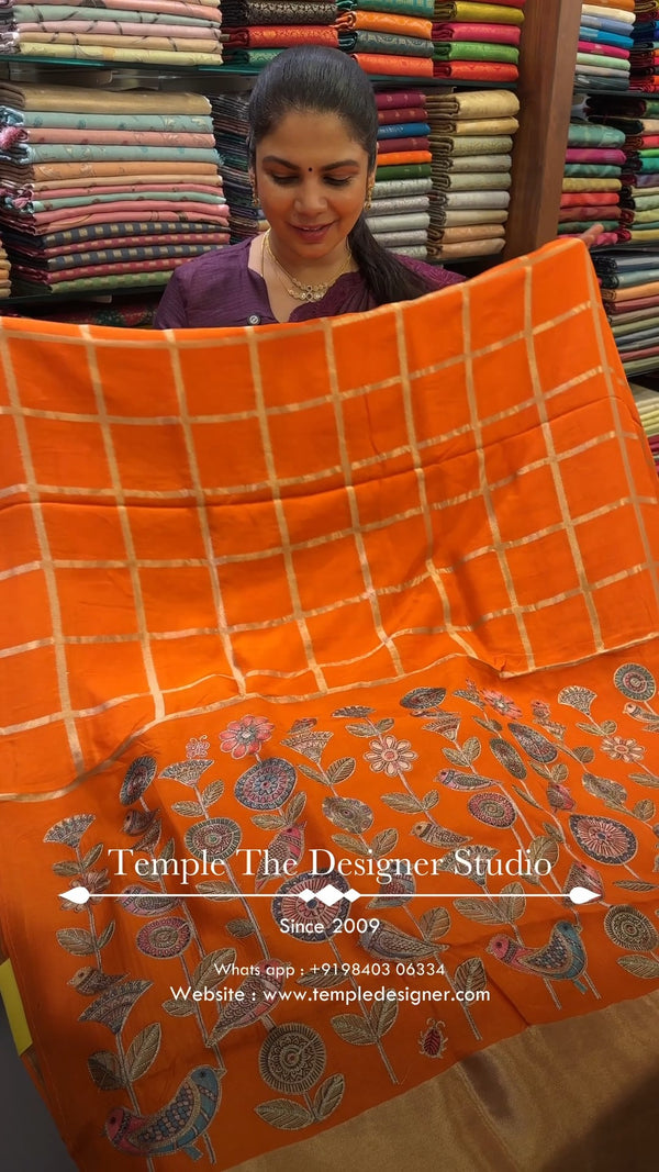 Product Codes - TTDS3342

Saree Name - Viscose Satin Silk Saree 

B...